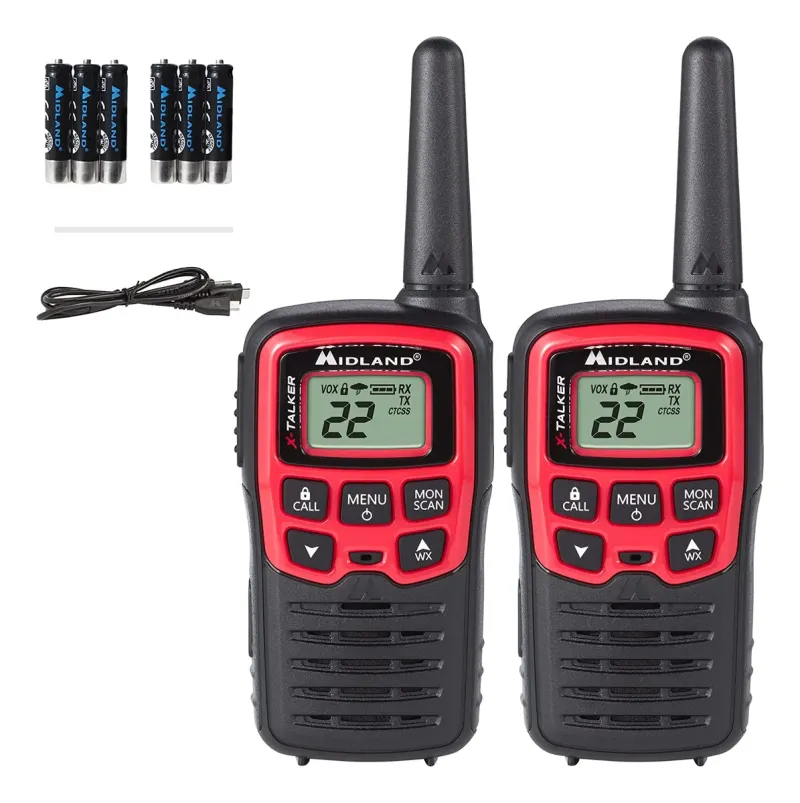 MIDLAND Radios T31VP WALKIE TAKIES 2 unidades