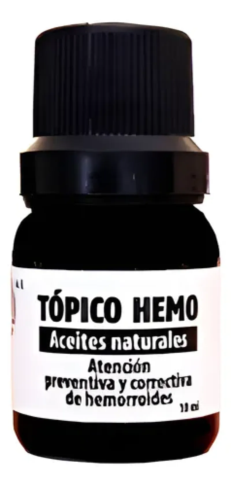 YA! Topico Hemo Elimina las hemorroides con un óleo con base en aceites naturales de 10 ML