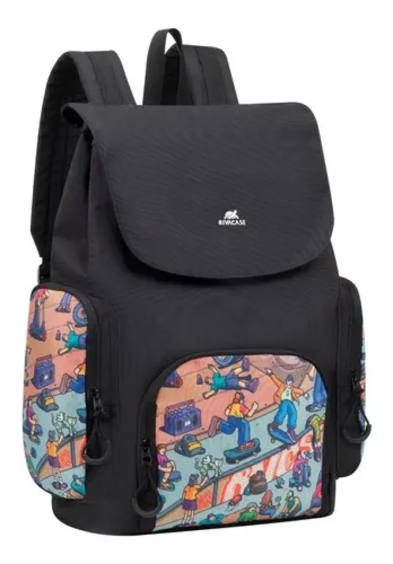 Mochila Escolar Estilo Skaters 5425 RIVACASE 