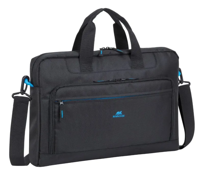 Maletin Porta Laptop Ejecutivo 8221 RIVACASE  Color Negro