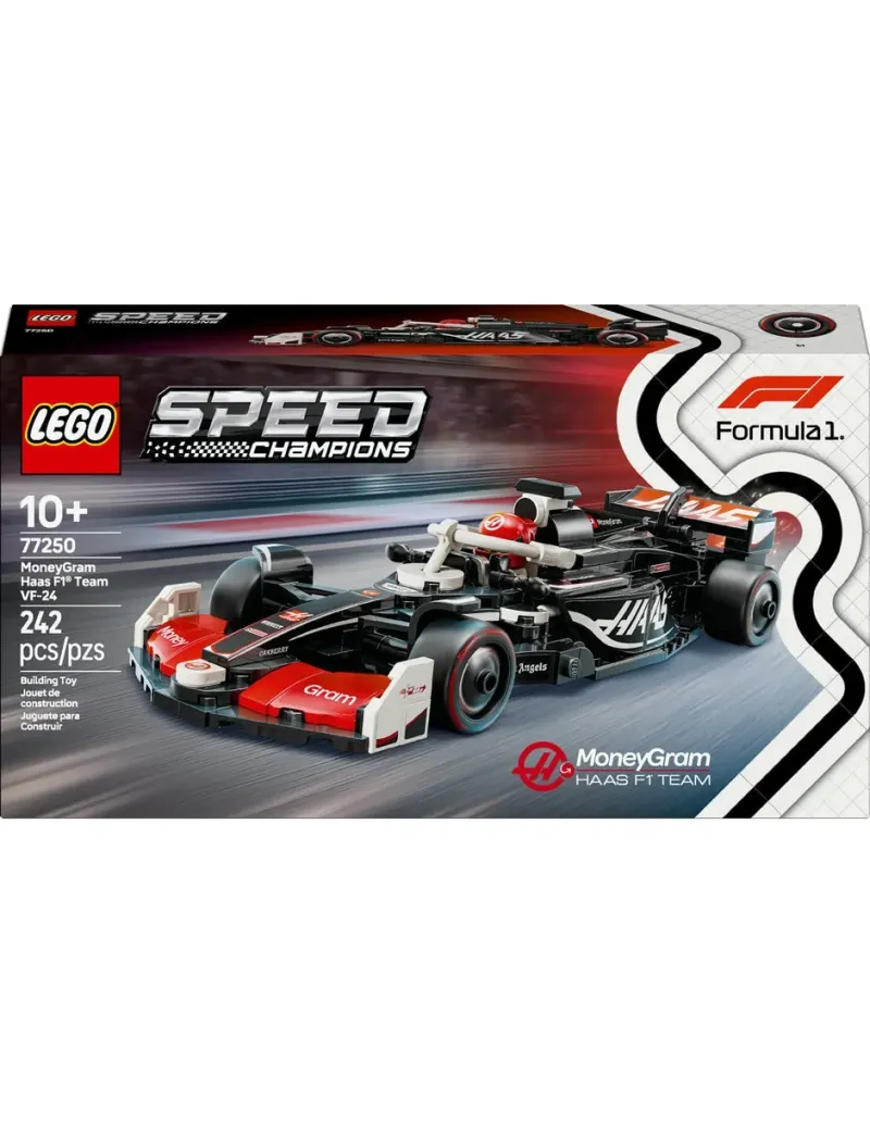 Speed Champions Auto de Carreras MoneyGram Haas F1 Team VF-24 77250