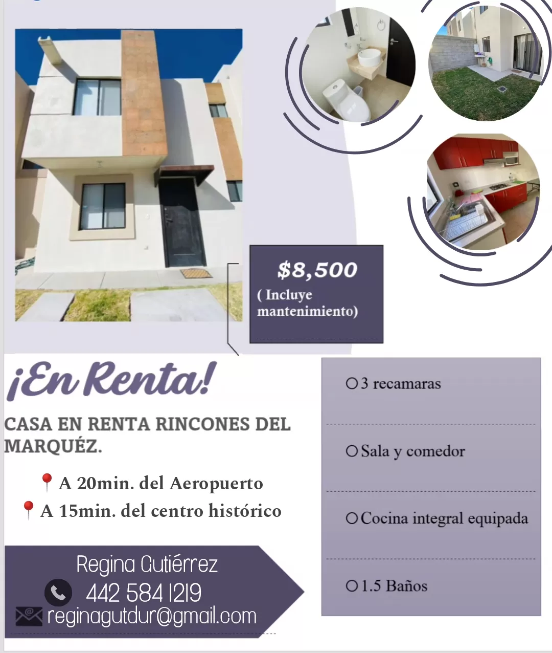 Casa en Renta en Rincones