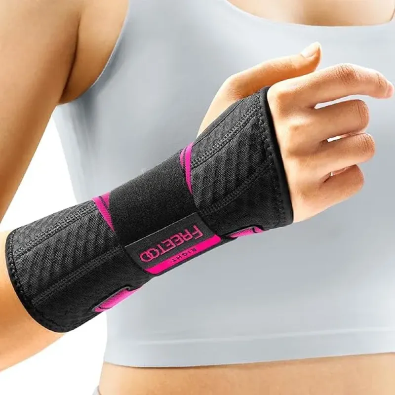 Muñequera para Tunel carpiano tipo férula de soporte de muñeca ajustable para hombres y mujeres