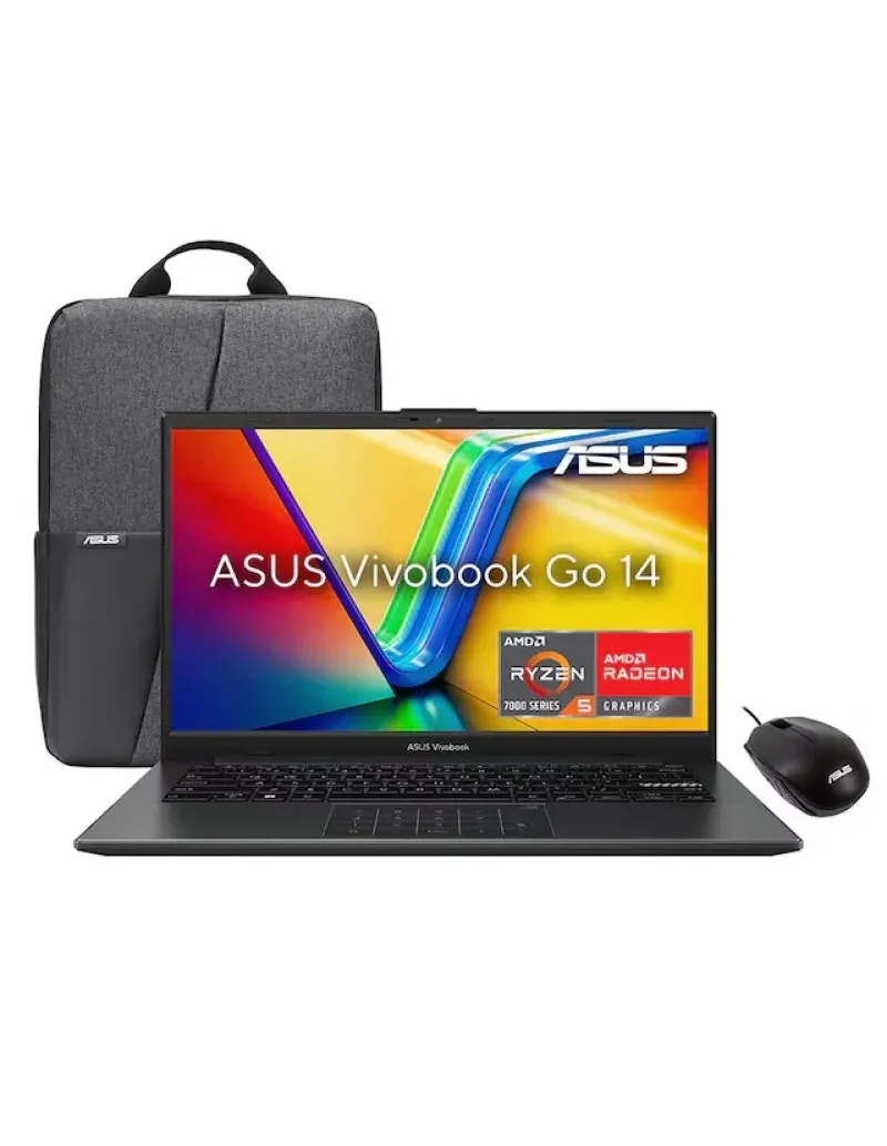 Laptop Thin & Light Vivobook Go 14 14 Pulgadas Full HD AMD Ryzen 5 AMD Radeon 16 GB RAM 512 GB SSD