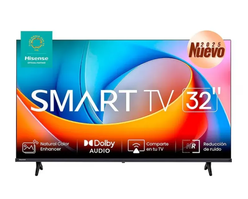Pantalla Smart TV LED 32 pulgadas HD 32A4NV Hisense