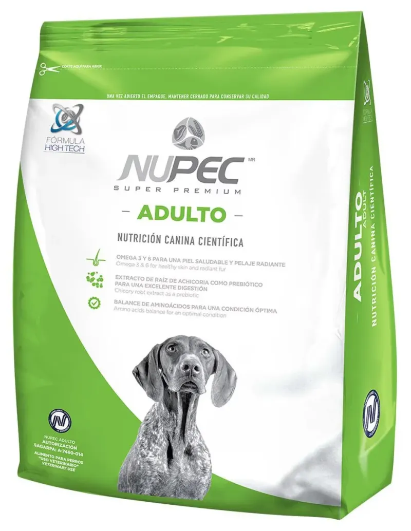 Croquetas Nupec de carne con pollo para perro etapa adulto