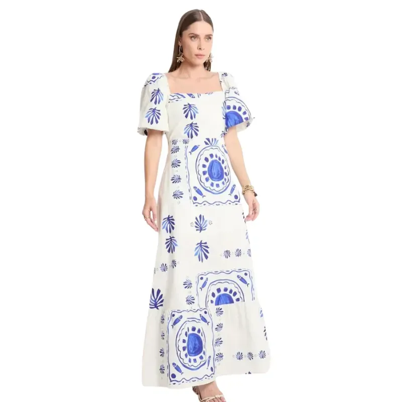 Vestido largo casual para mujer - MAP