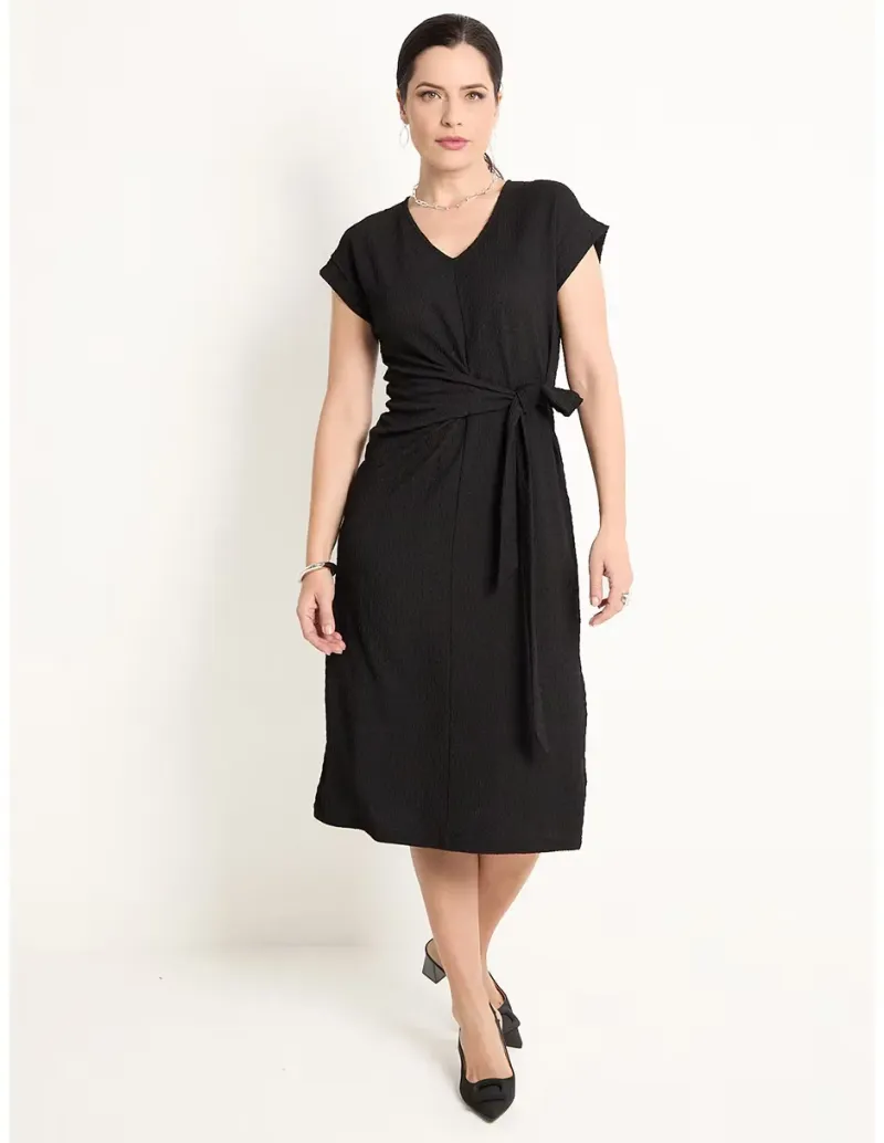 Vestido midi casual para mujer - Tallas S