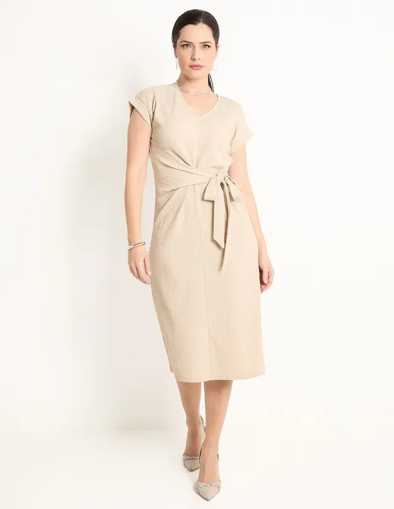 Vestido midi casual para mujer - Tallas M