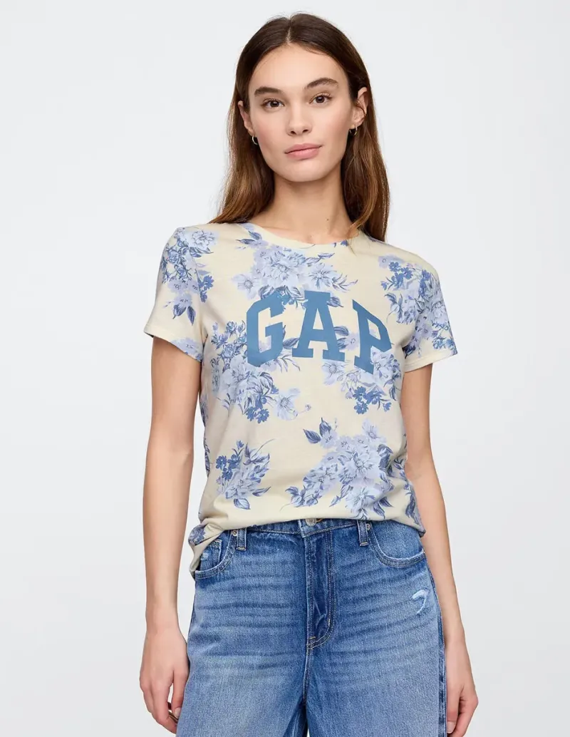 Playera manga corta cuello redondo para mujer - Tallas XS