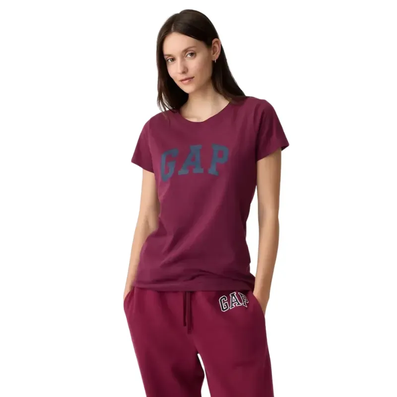 Playera manga corta cuello redondo para mujer - Tallas M