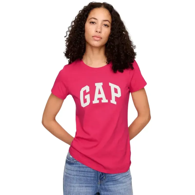 Playera manga corta cuello redondo para mujer - Tallas XS
