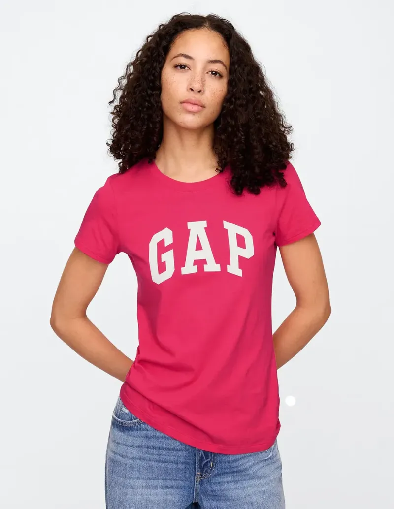 Playera manga corta cuello redondo para mujer - Tallas XS