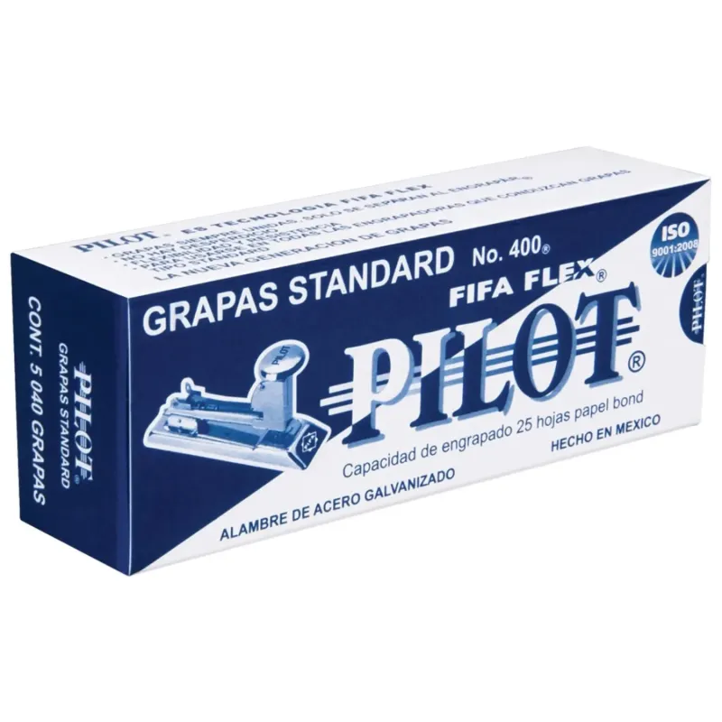 Grapas Estándar Pilot Fifa Flex 5040 piezas