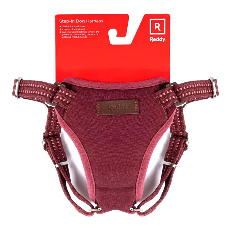 Reddy Arnés Ligero con Diseño Monocromático Color Rojo para Perro, M