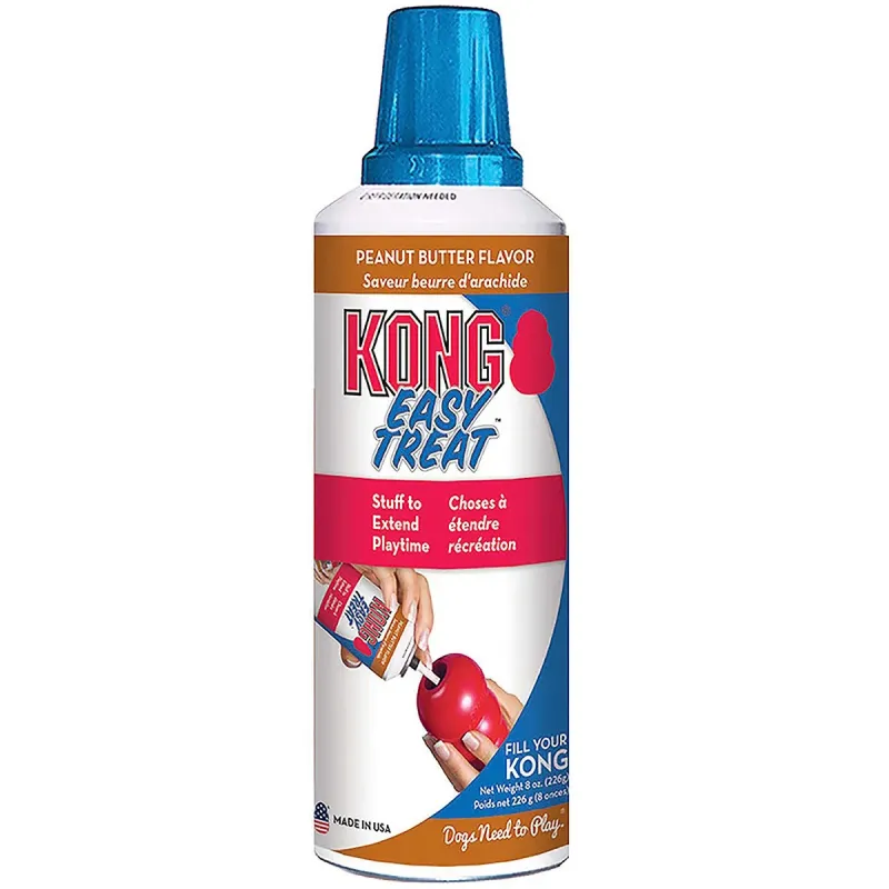 Kong Crema Easy Treat para Perro Sabor Crema de Cacahuate