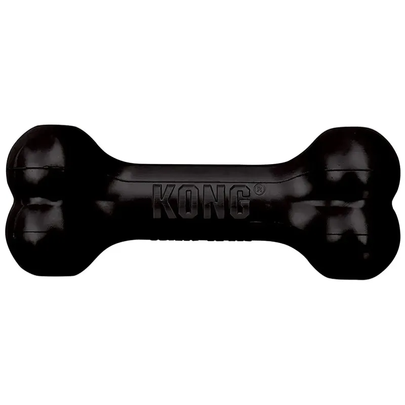 Kong Hueso de Caucho Extreme Negro para Perro