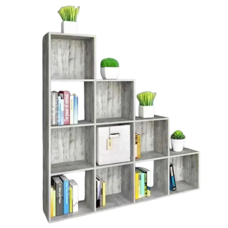 ORGANIZADOR ESCALERA 10 NICHOS - Colores para madera Gris