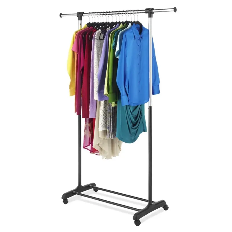 ESTANTE EXPANDIBLE DE METAL 121 X 46.2 X 167 CM PLATA