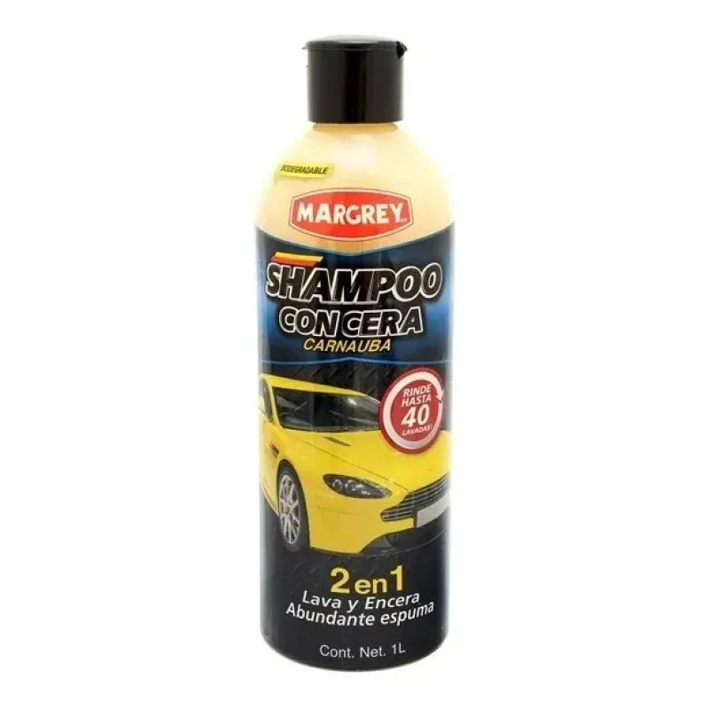 Shampoo con Cera Margrey Carnauba 2 en 1 de