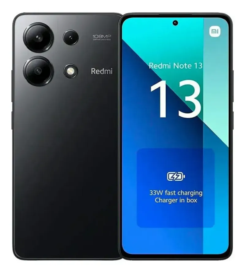 Xiaomi Redmi Note 13 4G LTE (256GB + 8GB) 6.67" 108MP Triple CAM