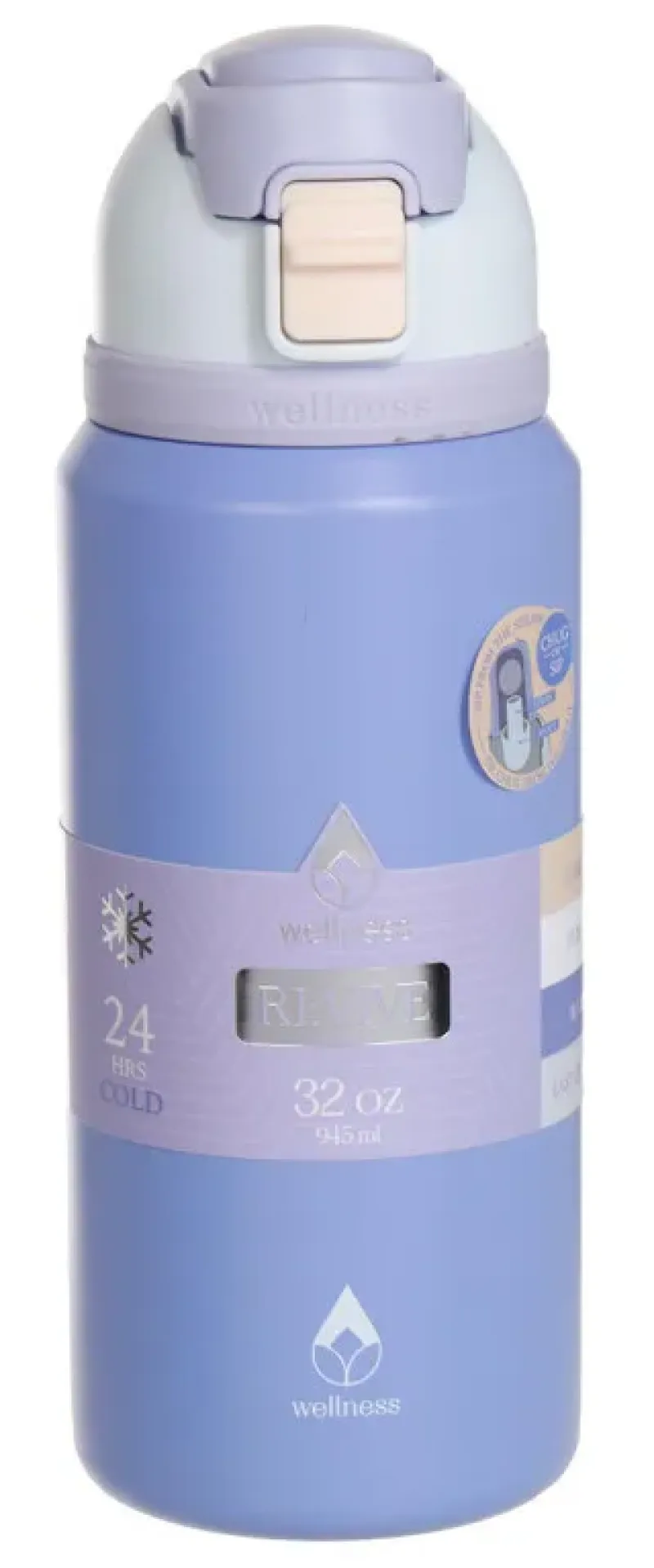 Termo FOIL 710 ml Azul – Conserva tu bebida fría por hasta 24 horas