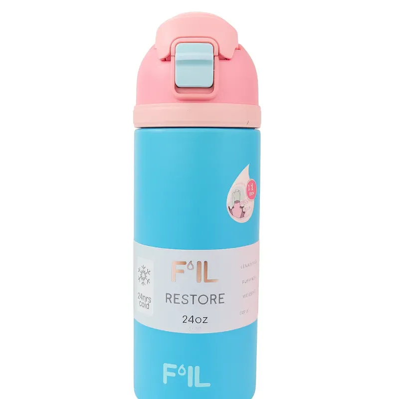 Termo FOIL 710 ml Azul – Conserva tu bebida fría por hasta 24 horas - Colores  Multicolor