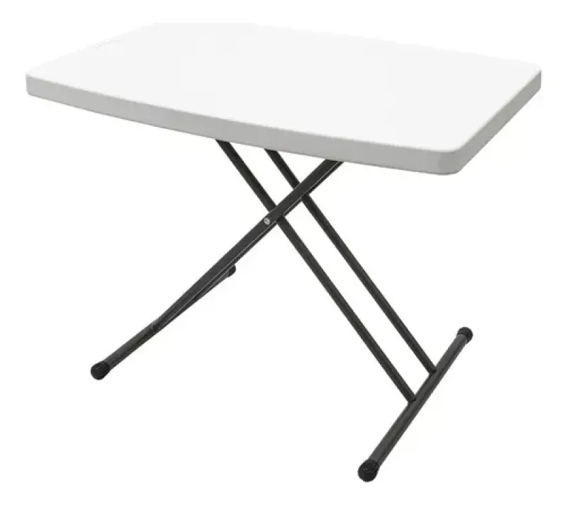 Mesa Blanca de plastico pegable chica