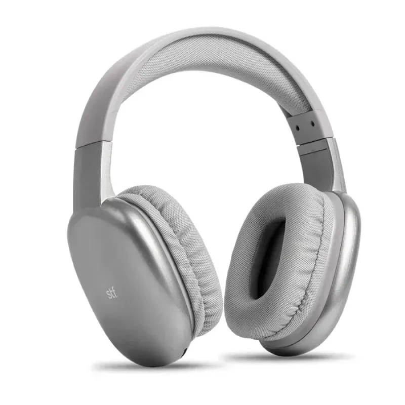 Audífonos STF Aurum Diadema, Color Gris