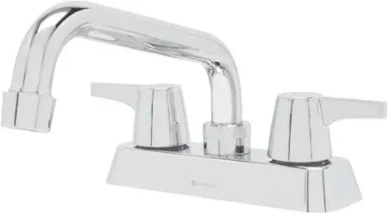 LLAVE MEZCLADORA DUOMANDO PARA LAVABO DE 12.8 X 17 X 20.5 CM LATÓN