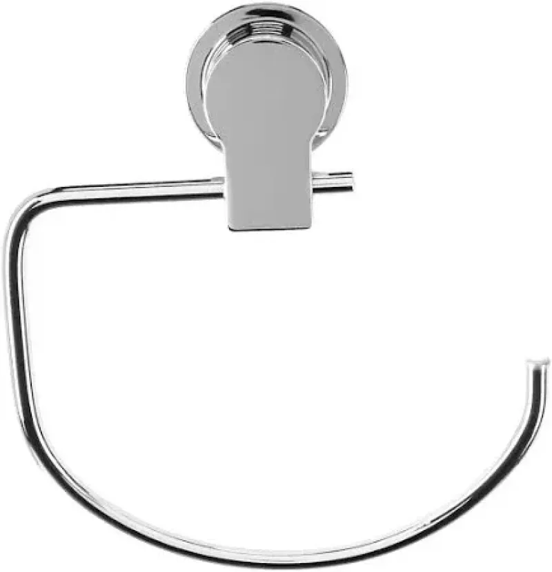 TOALLERO PARA BAÑO KLAR CROMO DISEÑO ARGOLLA 