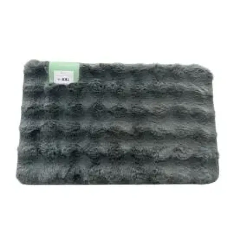 TAPETE DE BAÑO COSY MEMORY FOAM COLOR GRIS DE 50X80 CM