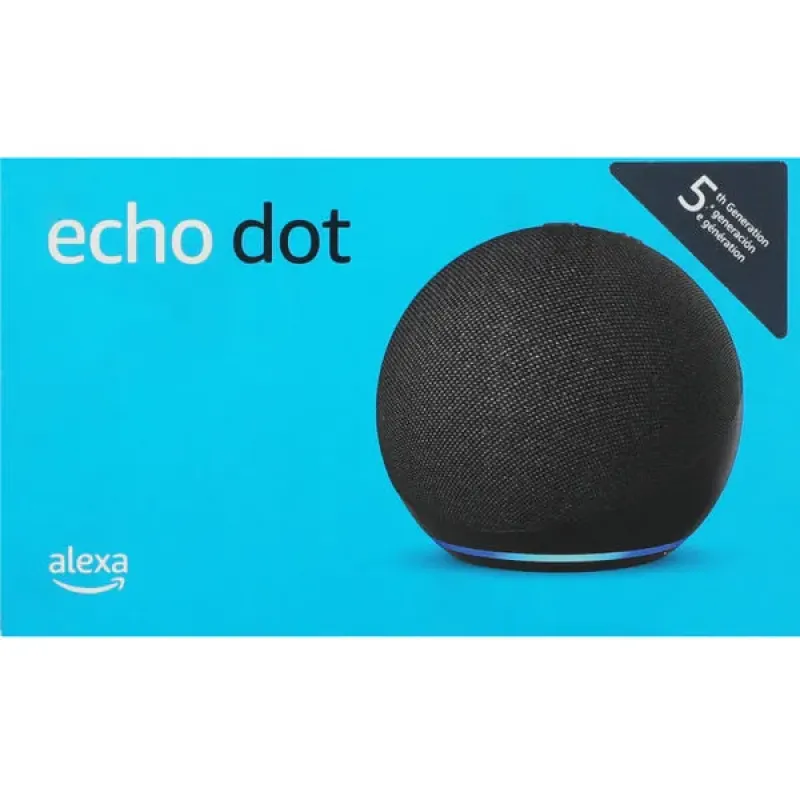 BOCINA ALEXA ECHO DOT 5TA NEGRO