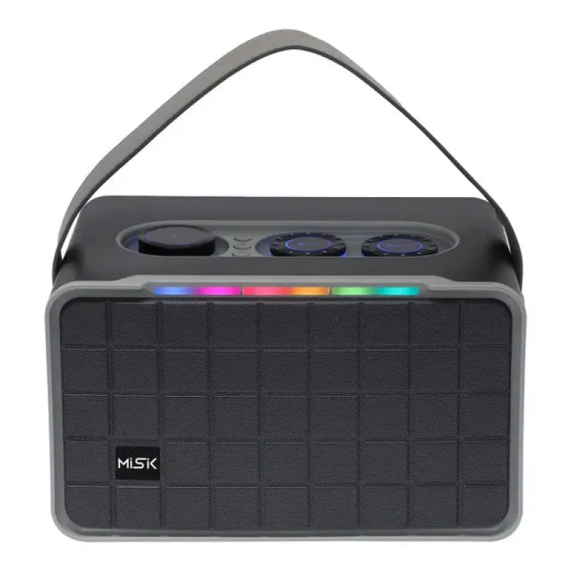 BOCINA BLUETOOTH / SISTEMA DE AUDIO PORTÁTIL CON LUCES LED