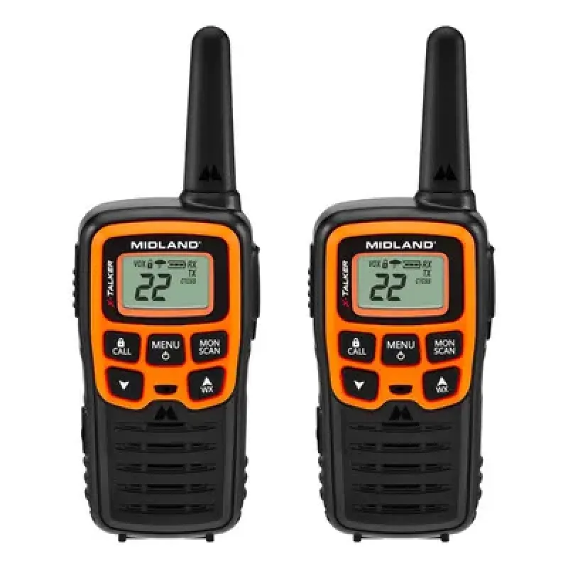 RADIO MIDLAND T51VP3 28M 2P CARGADOR NARANJA