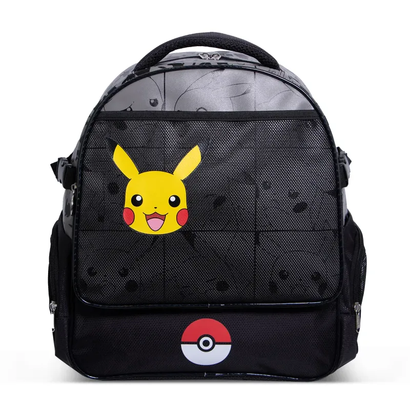 Mochila Escolar para niños Ruz Pokémon Gris