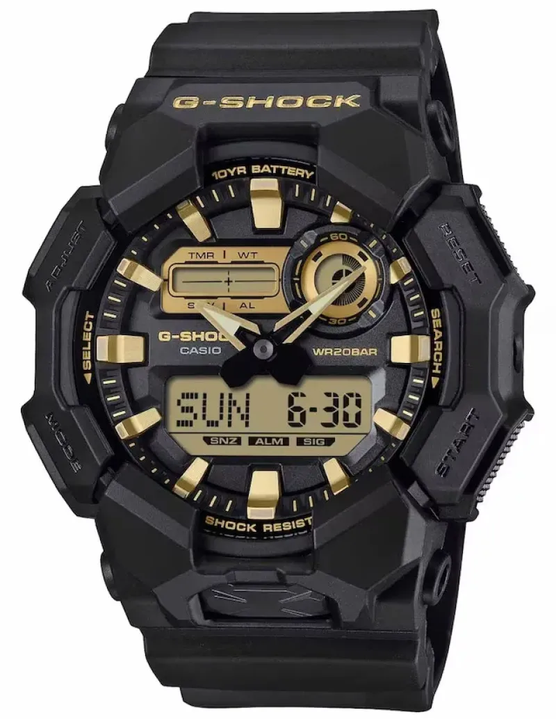 Reloj G-Shock Black & Gold para hombre GA-010GB-1A9CR