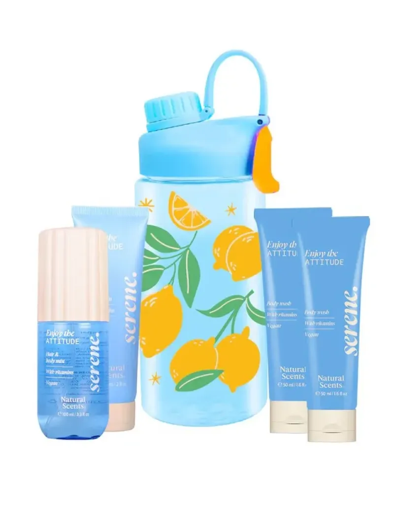 Kit Perfume para mujer Attitude Azul