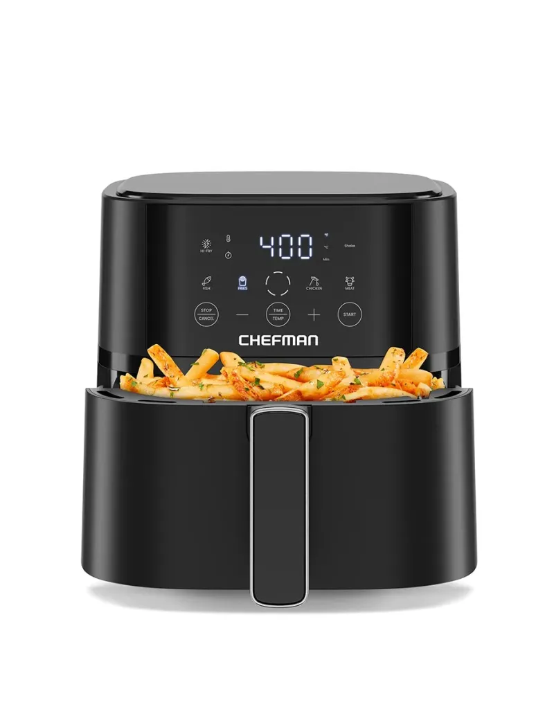 Freidora de aire 5.7 L Rj38-6T-Black-Ds-Mx
