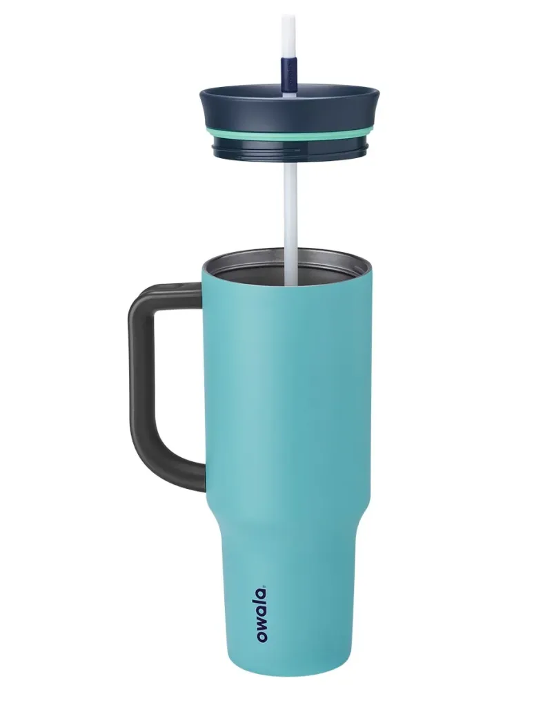 Termo de acero inoxidable con tapa rosca 1.2 L