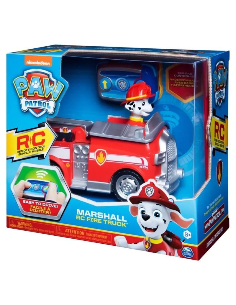 Coche a Control Remoto Camión de Bomberos Marshall