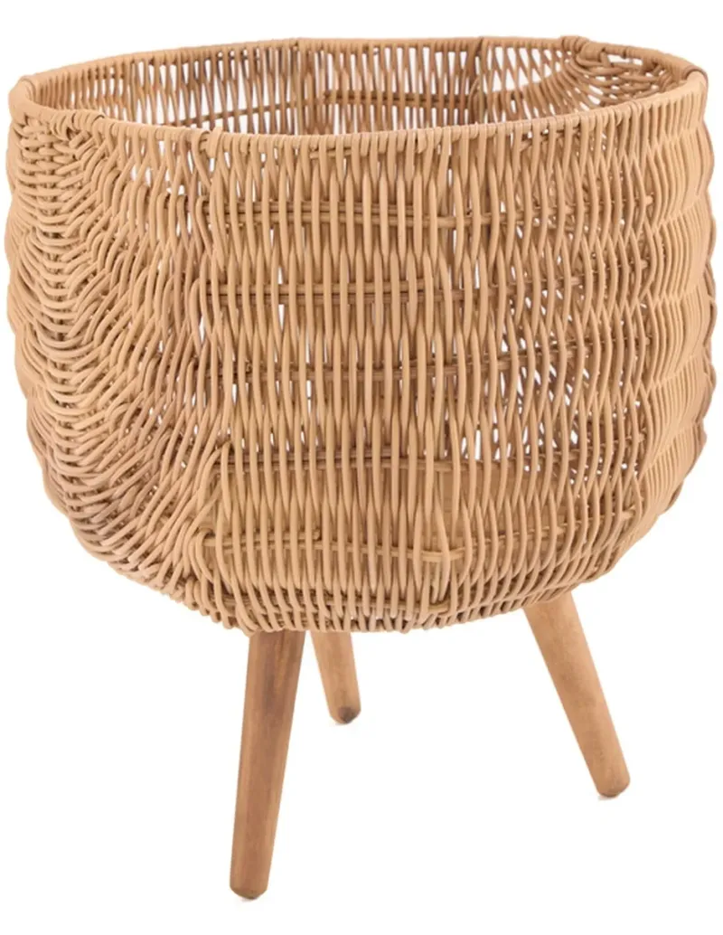 Maceta de poliaratan