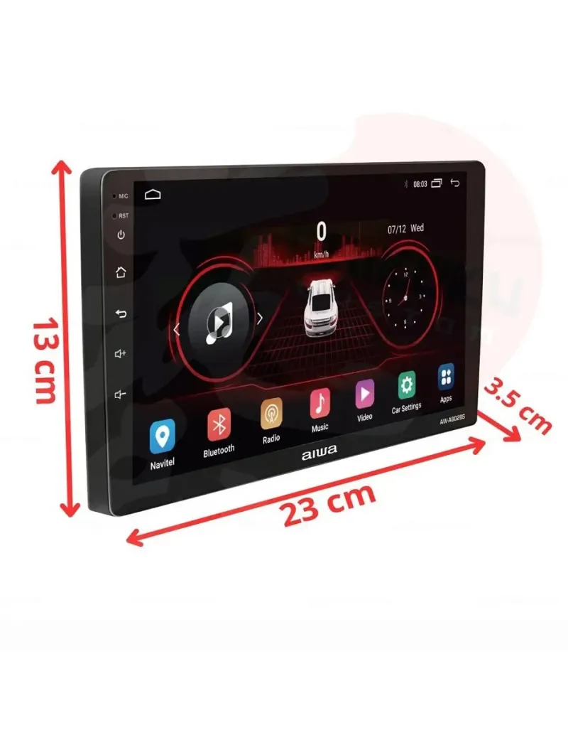 Pantalla para auto Aiwa AW-A802BS