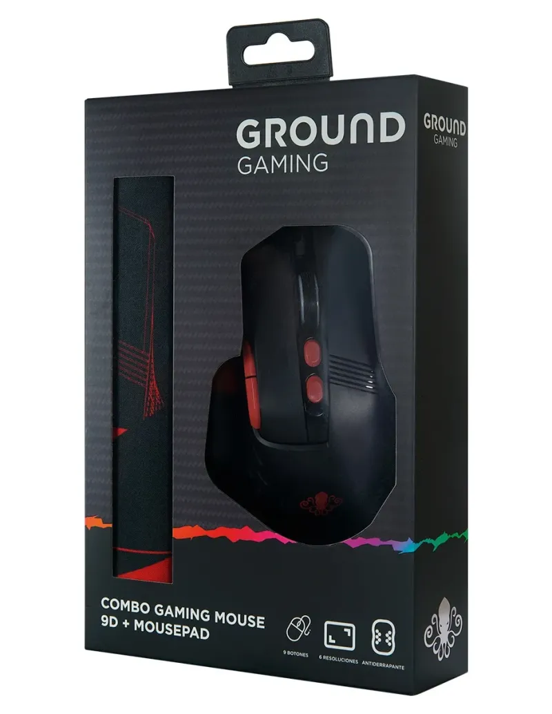 Mouse Gamer Alámbrico 9d