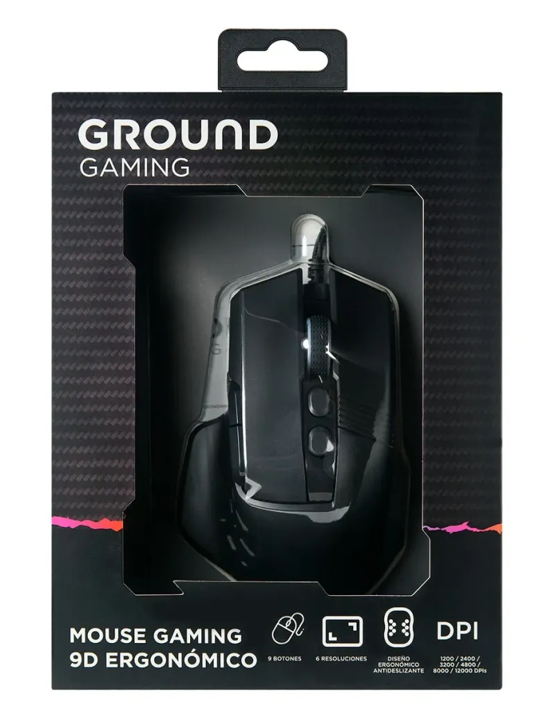 Mouse Gamer Alámbrico 9d