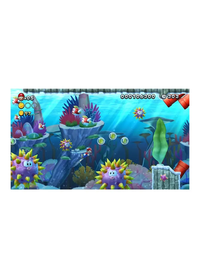 New Super Mario Bros U Deluxe estándar para switch