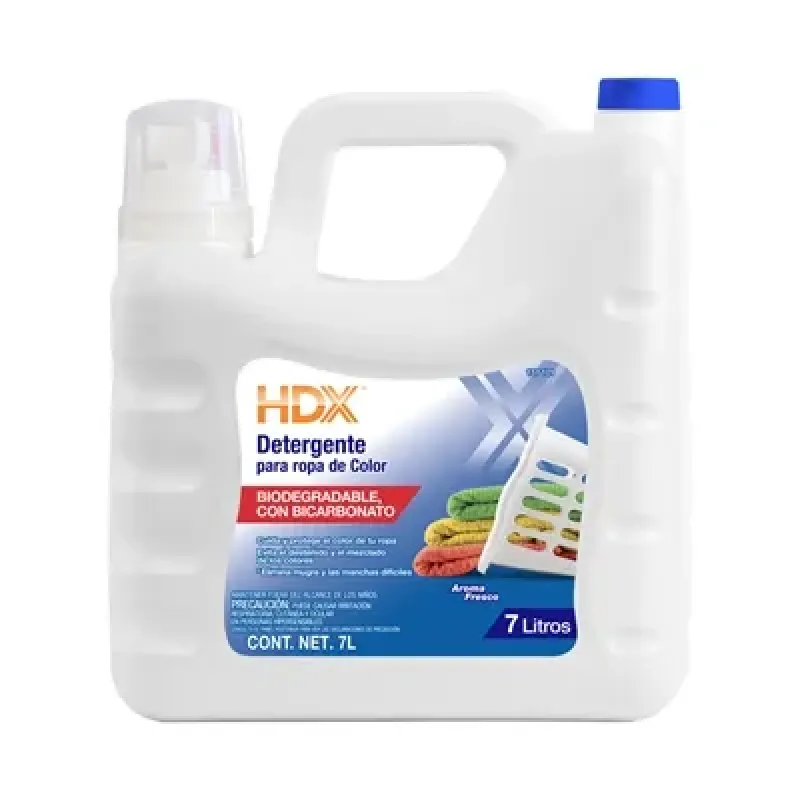 Detergente líquido para ropa de color HDX 7L