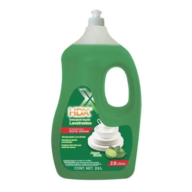 Jabon lavatrates líquido aroma cítrico 2.8L HDX
