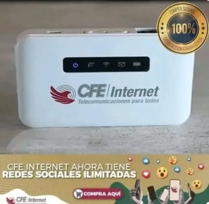 Mifi Portátil CFE TEIT 