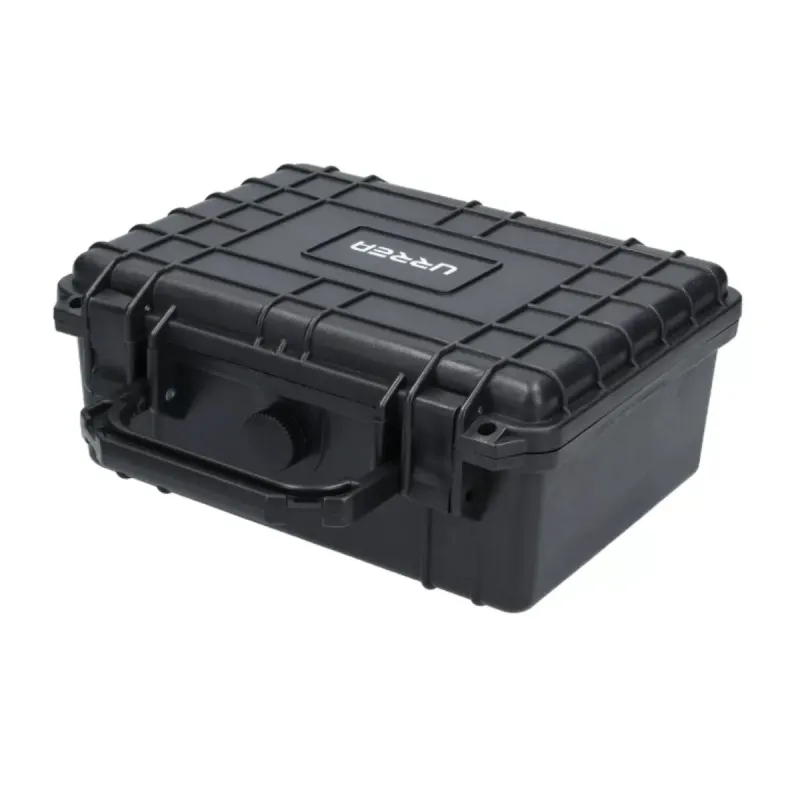 Caja portaherramientas plástica de seguridad impermeable 9" x 7" x 4" Urrea